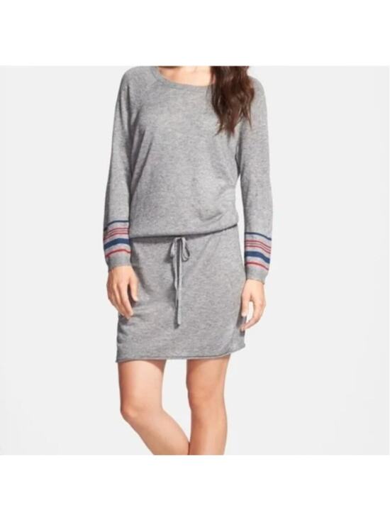 Soft Joie Dresses & Skirts - Soft Joie Grey Knit Sweater Dress